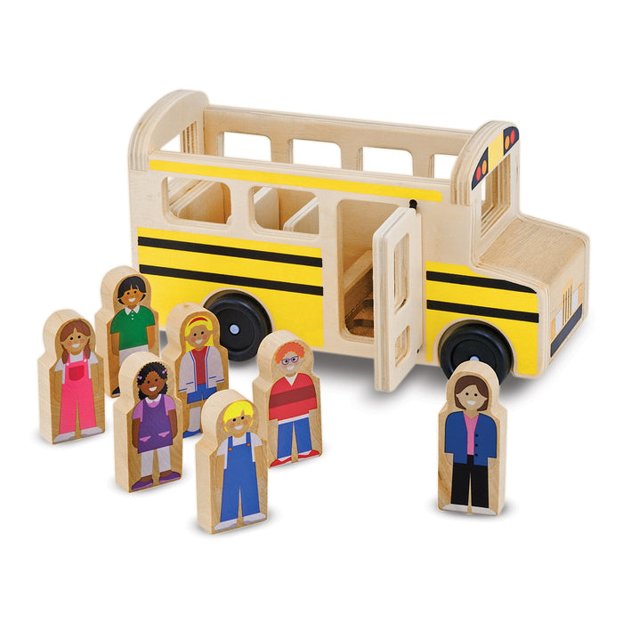 Wooden School Bus H8