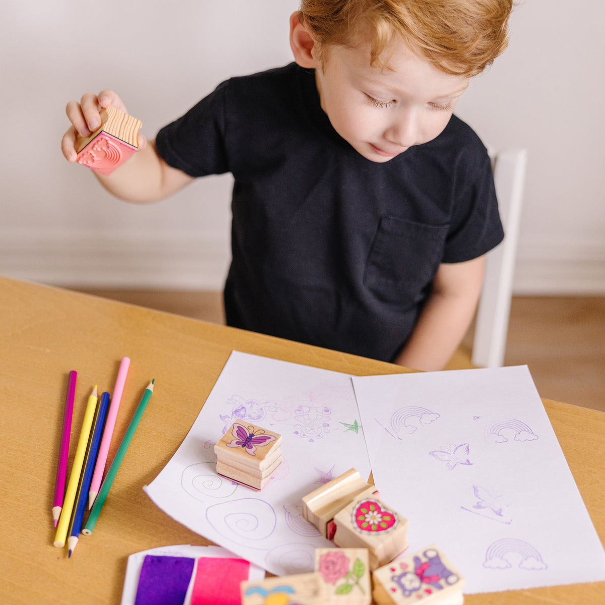 Wooden Stamp Set - Friendship R9