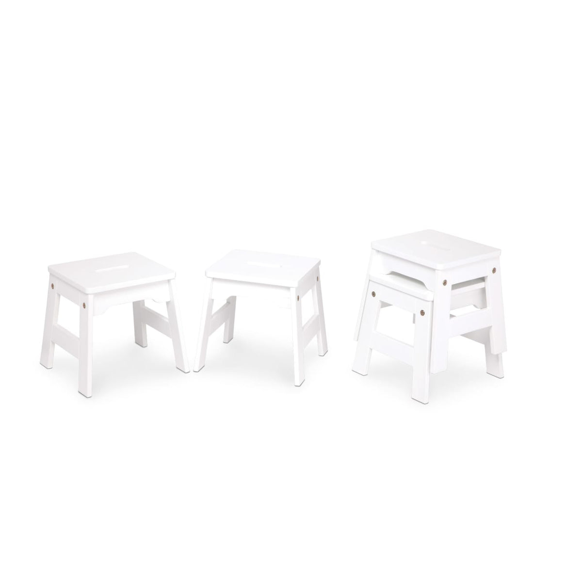 Wooden Stools – Set of 4 M7