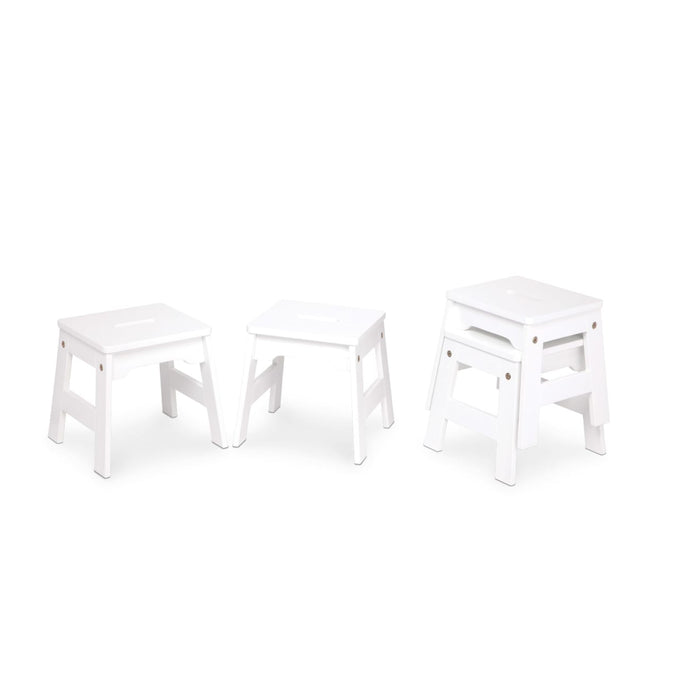 Wooden Stools – Set of 4 M7