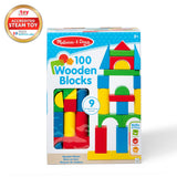 100-Piece Wood Blocks Set M7