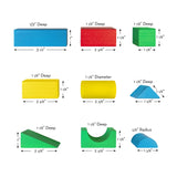 100-Piece Wood Blocks Set M7