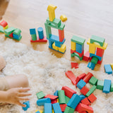 100-Piece Wood Blocks Set M7