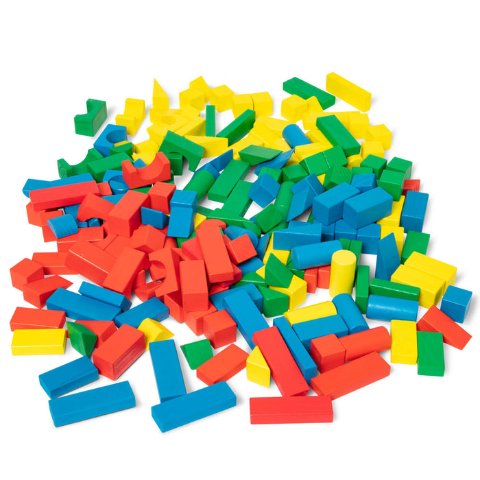 200 Piece Wood Blocks Set Z5