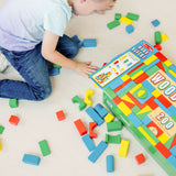 200 Piece Wood Blocks Set Z5