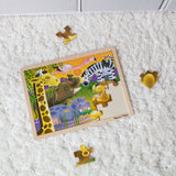 African Plains Wooden Jigsaw Puzzle - 24 Pieces P9