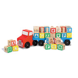 Alphabet Blocks Wooden Truck Z8