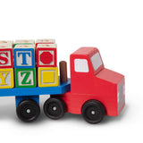 Alphabet Blocks Wooden Truck Z8