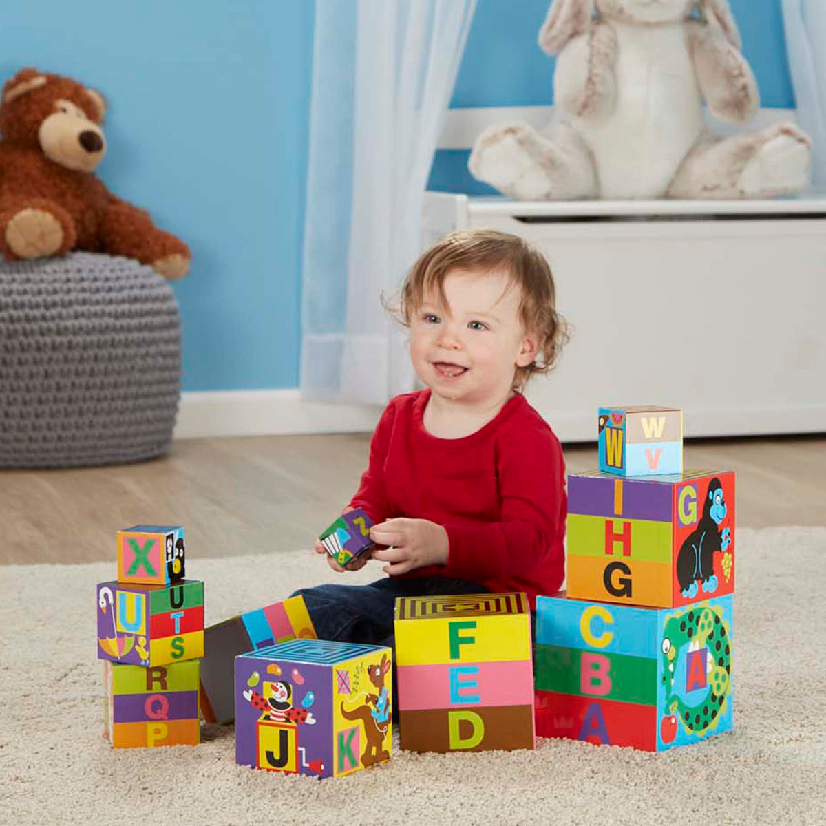 Alphabet Nesting and Stacking Blocks K2