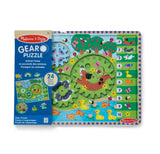 Animal Chase I-Spy Wooden Gear Puzzle B2