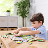 Animal Chase I-Spy Wooden Gear Puzzle B2