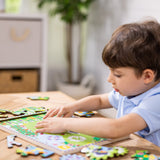 Animal Chase I-Spy Wooden Gear Puzzle B2