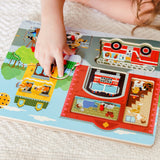 Around the Fire Station Sound Puzzle - 8 Pieces M0