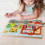Around the Fire Station Sound Puzzle - 8 Pieces M0