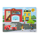 Around the Fire Station Sound Puzzle - 8 Pieces M0