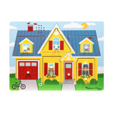 Around the House Sound Puzzle - 8 Pieces K4