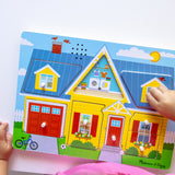 Around the House Sound Puzzle - 8 Pieces K4