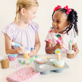 Bake & Decorate Wooden Cupcake Play Set V0
