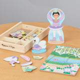 Ballerina/Fairy Magnetic Dress-Up Play Set C4