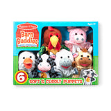 Barn Buddies Hand Puppets (6 Pc) J3