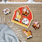 Barnyard Animals Jumbo Knob Puzzle - 3 Pieces Z0
