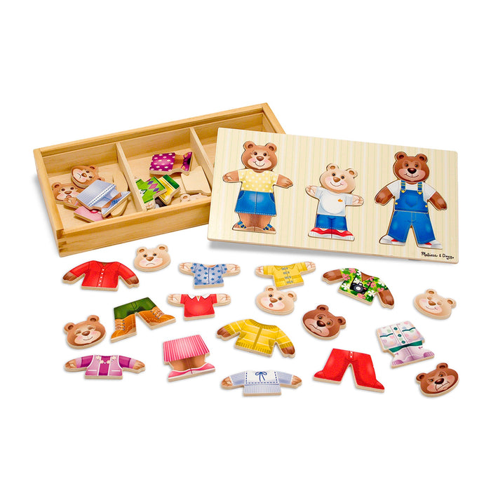 Bear Family Dress-Up Puzzle - 45 Pieces K6