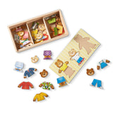 Bear Family Dress-Up Puzzle - 45 Pieces K6