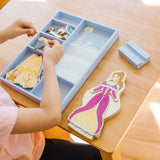 Belle Wooden Magnetic Dress-Up P0