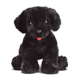 Benson Black Lab Puppy Dog Stuffed Animal P9