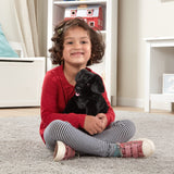 Benson Black Lab Puppy Dog Stuffed Animal P9
