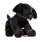 Benson Black Lab Puppy Dog Stuffed Animal P9