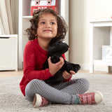 Benson Black Lab Puppy Dog Stuffed Animal P9