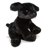 Benson Black Lab Puppy Dog Stuffed Animal P9
