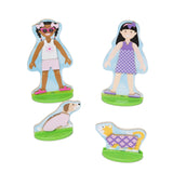 Best Friends Magnetic Dress-Up Play Set S2