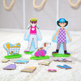 Best Friends Magnetic Dress-Up Play Set S2