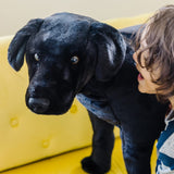 Black Lab Giant Stuffed Animal Z2