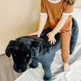 Black Lab Giant Stuffed Animal Z2