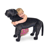 Black Lab Giant Stuffed Animal Z2