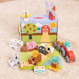 Blockables™ Play Sets Farm and Farm Friends 2-Pack Bundle A7