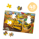 Building Site Floor Puzzle - 48 Pieces D6