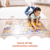 Building Site Floor Puzzle - 48 Pieces D6