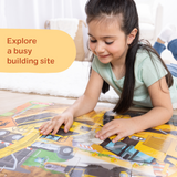 Building Site Floor Puzzle - 48 Pieces D6