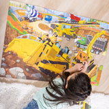 Building Site Floor Puzzle - 48 Pieces D6