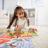 Busy Barn Shaped Floor Puzzle - 32 Pieces E9