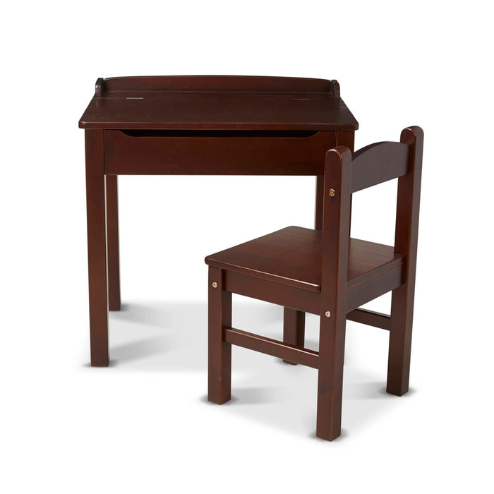 Child's Lift-Top Desk & Chair - Espresso X3