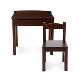 Child's Lift-Top Desk & Chair - Espresso X3
