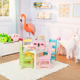 Child’s Crown Armchair – Pink Faux Leather G0