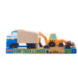 Classic Toy Dump Truck & Loader P5