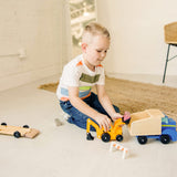 Classic Toy Dump Truck & Loader P5