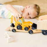 Classic Toy Dump Truck & Loader P5